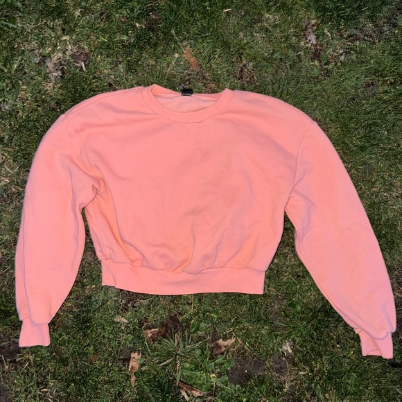 Peach Crewneck Sweatshirt - Picture 1 of 2